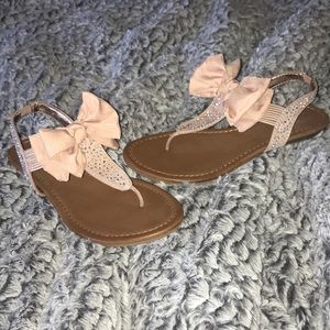 Material girl sandals!!